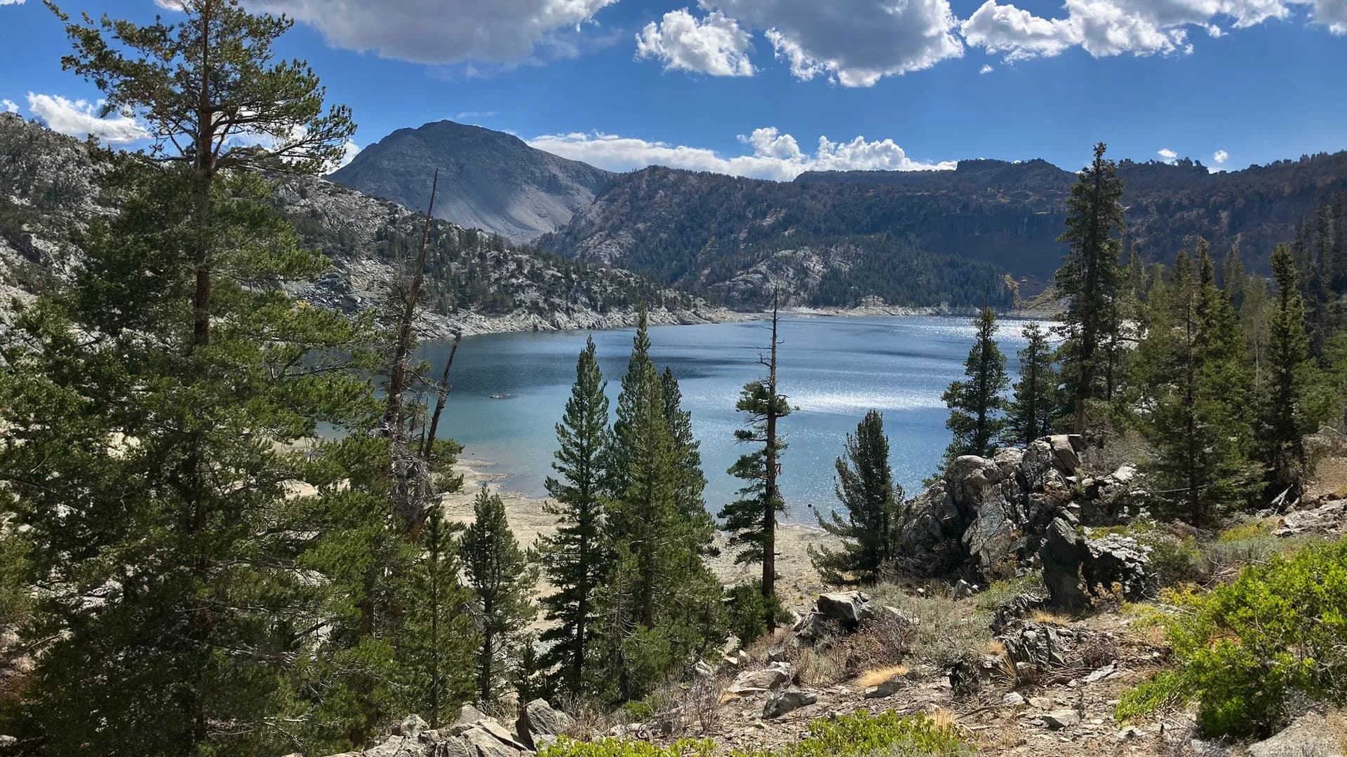 Mountain landscape view