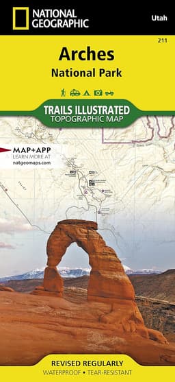 Arches Trail Map