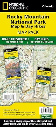 Rocky Mountain National Park Trail Map