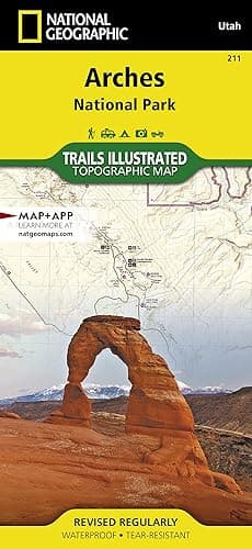 Arches Trail Map